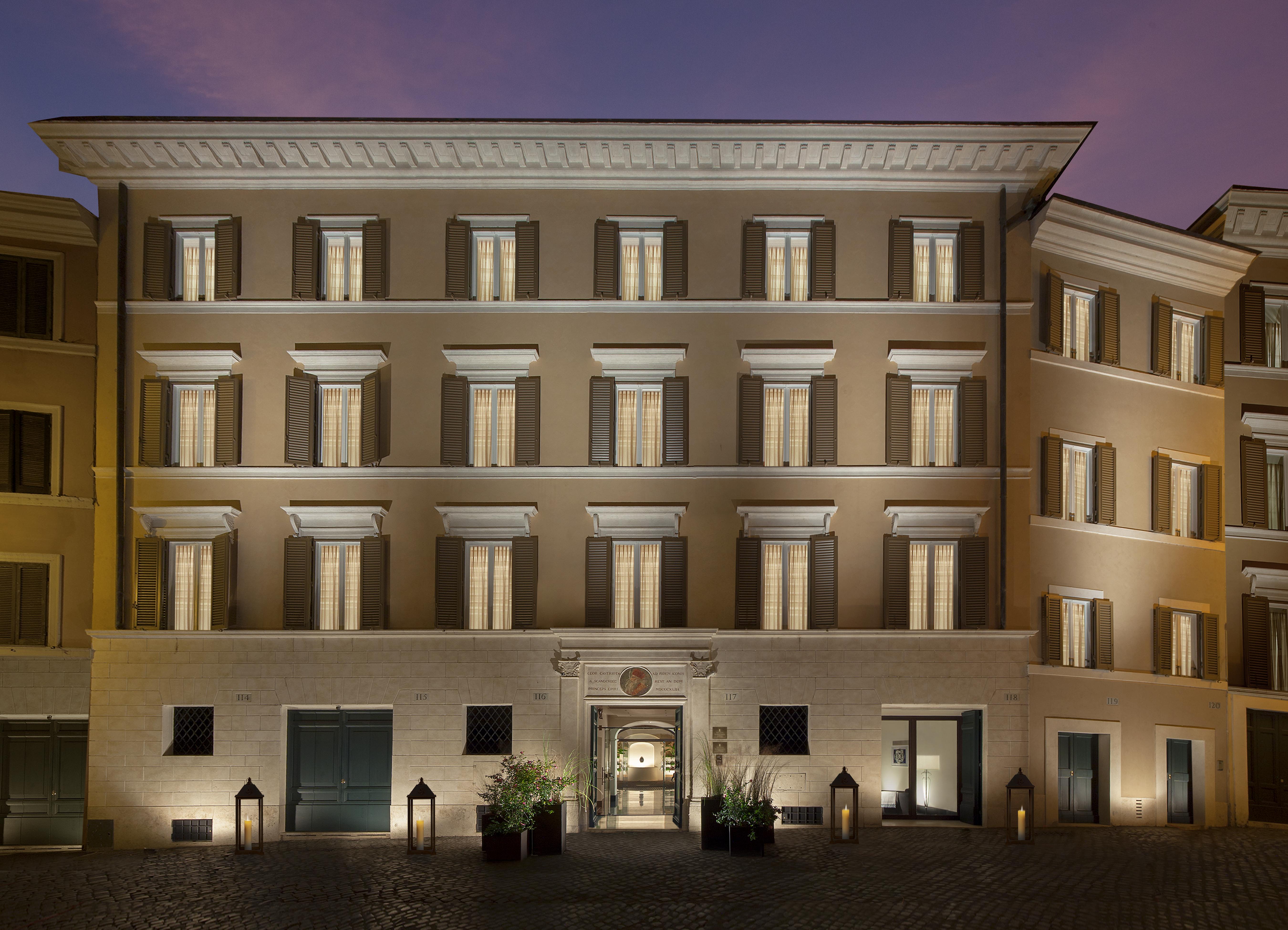 Palazzo Scanderbeg Рим Экстерьер фото